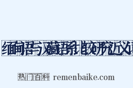 缅甸语与汉藏语系比较研究近义词是什么意思的图片